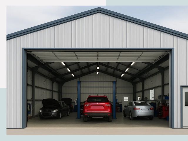 Ангары из сэндвич панелей от 625 руб. в Орехово-Зуево