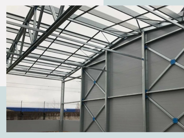 Каркасные ангары от СтальСтрой-Рхв по цене от 625 руб.