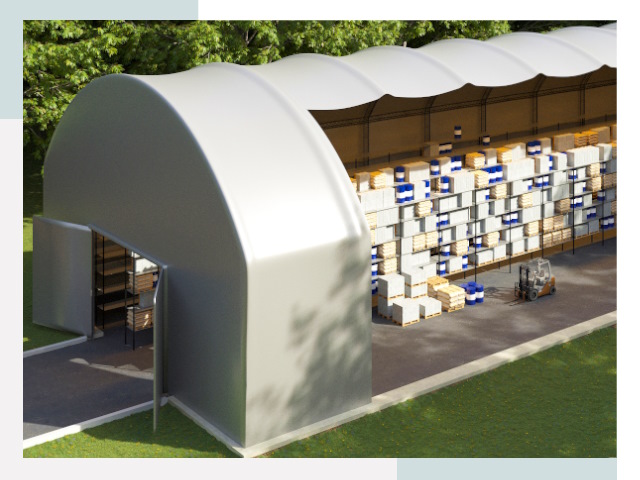 Тентовые ангары в Орехове-Зуеве