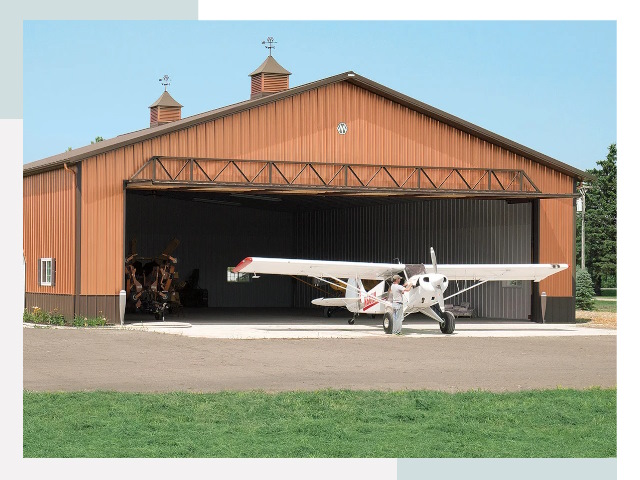 Ангары для самолетов в Орехове-Зуеве