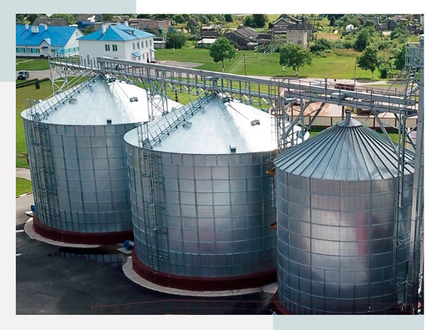 Металлические силосы в Орехове-Зуеве