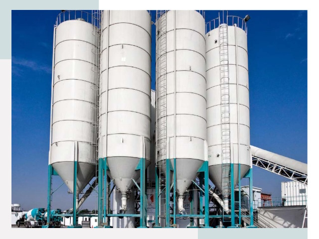 Строительство цементных силосов в Орехове-Зуеве