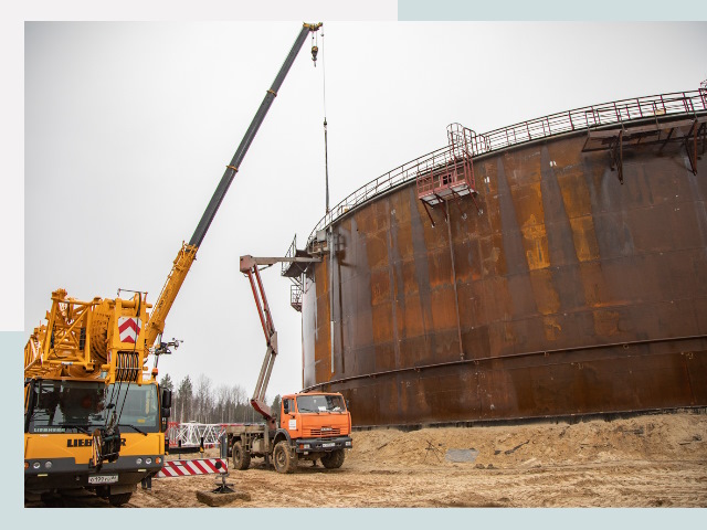 Монтаж резервуаров в Орехове-Зуеве от 625 руб. за м³