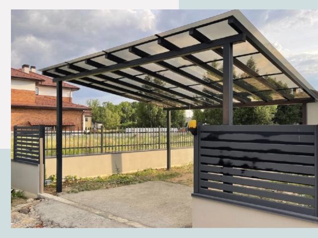 Металлические навесы в Орехово-Зуево от 625 руб. за м²