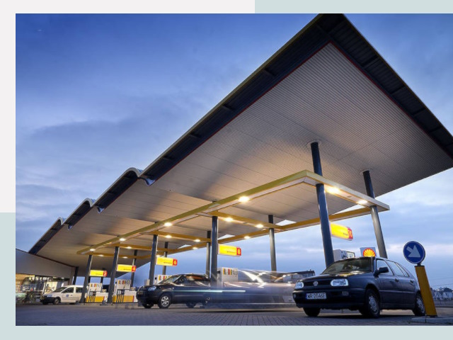 Навесы для АЗС в Орехово-Зуево от 625 руб. - Защита и комфорт