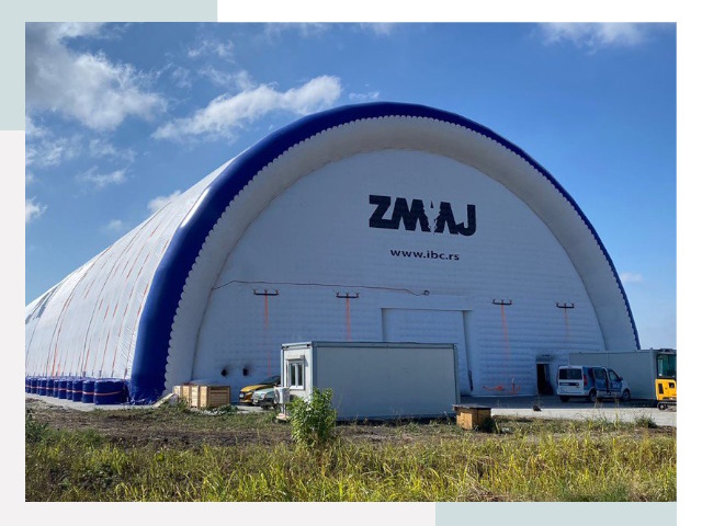 Брендирование ангаров в Орехове-Зуеве