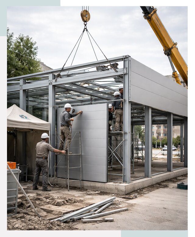 СтальСтрой-Рхв: торговый павильон под ключ в Орехове-Зуеве от 36470 р.